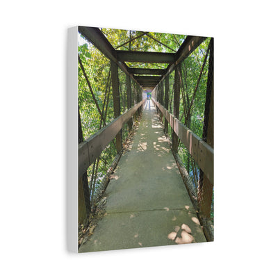 Canvas Print - Texas Beach Access bridge, Richmond, Virginia - 25&quot;