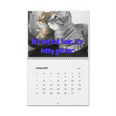 2025 Wall Calendar - Snarky Paws Catty Remarks Cat Calendar