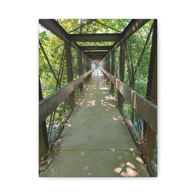 Canvas Print - Texas Beach Access bridge, Richmond, Virginia - 25&quot;