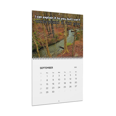 2025 Wall Calendars Sarcastic Nature