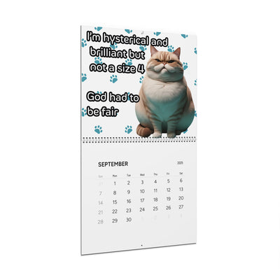 2025 Wall Calendars - Plump Pets Sarcastic Funny Weight Jokes